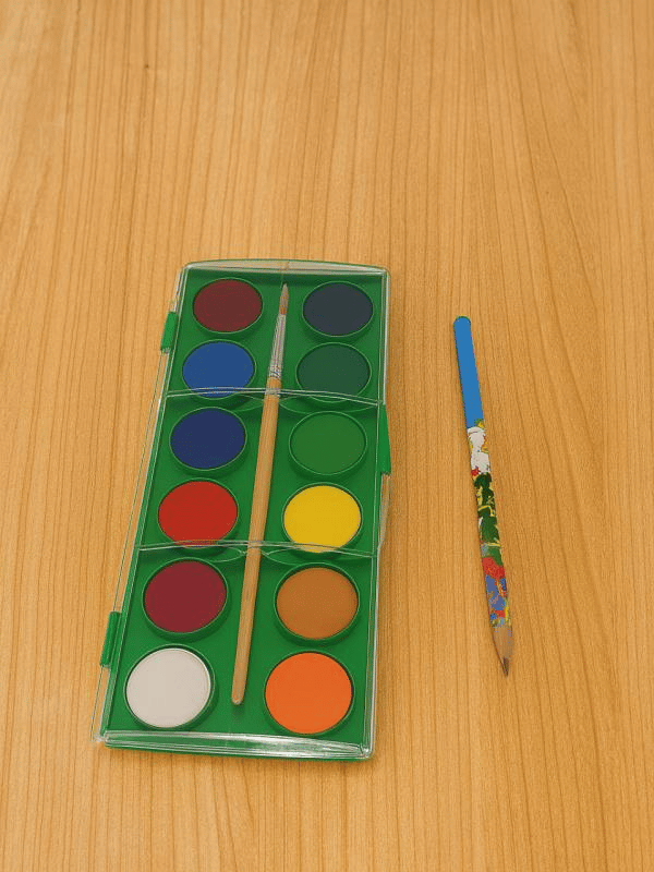 Faber Castell Dino Büyük Boy Sulu Boya 12’li + 1 Kurşun Kalem Hediyeli