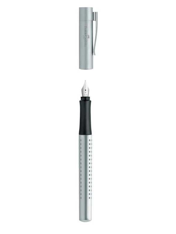 Faber Castell Dolma Kalem Grip 2011 M Uç Silver