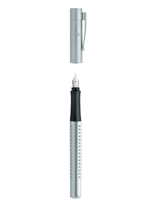 Faber Castell Dolma Kalem Grip 2011 M Uç Silver