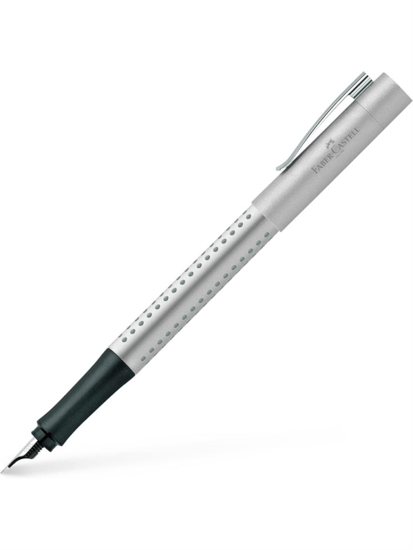 Faber Castell Dolma Kalem Grip 2011 M Uç Silver