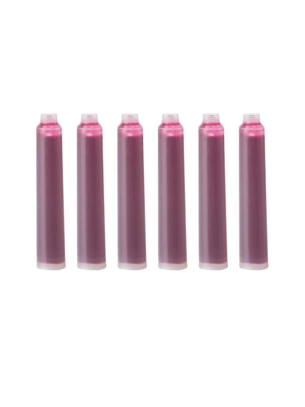 Faber Castell Dolma Kalem Kartuşu Pembe 6’lı – Canlı ve Akıcı Yazım Deneyimi