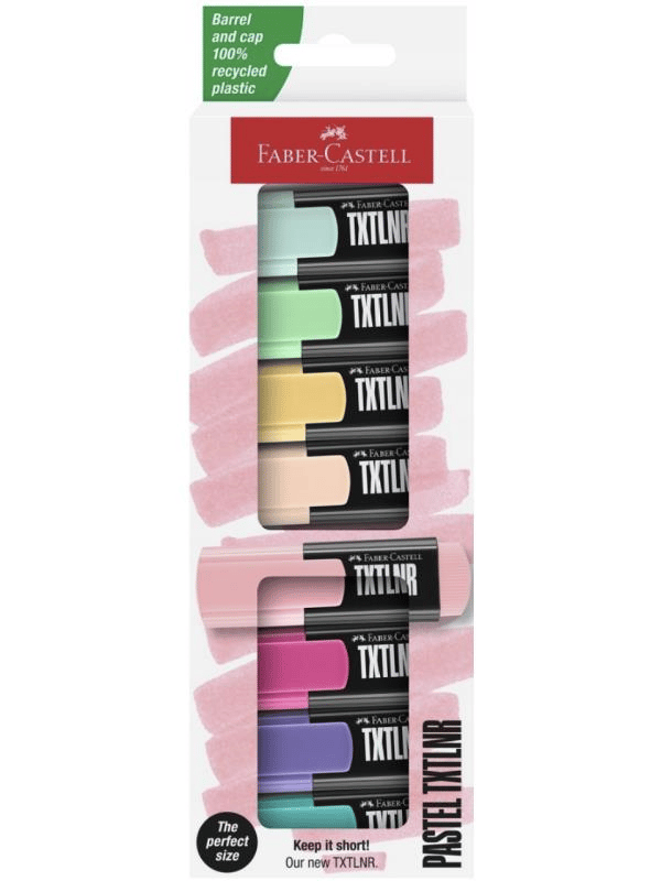 Faber Castell Fosforlu Kalem Mini Pastel 8'li Set - 154218