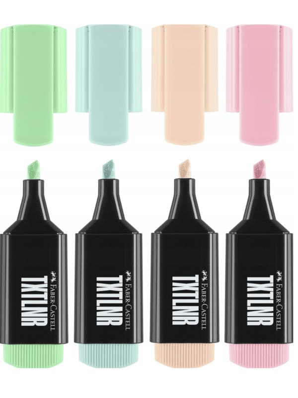 Faber Castell Fosforlu Kalem Mini Pastel 4'lü Set - 154214