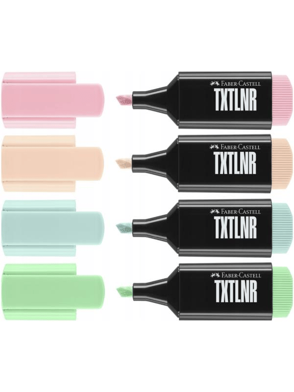 Faber Castell Fosforlu Kalem Mini Pastel 4'lü Set - 154214
