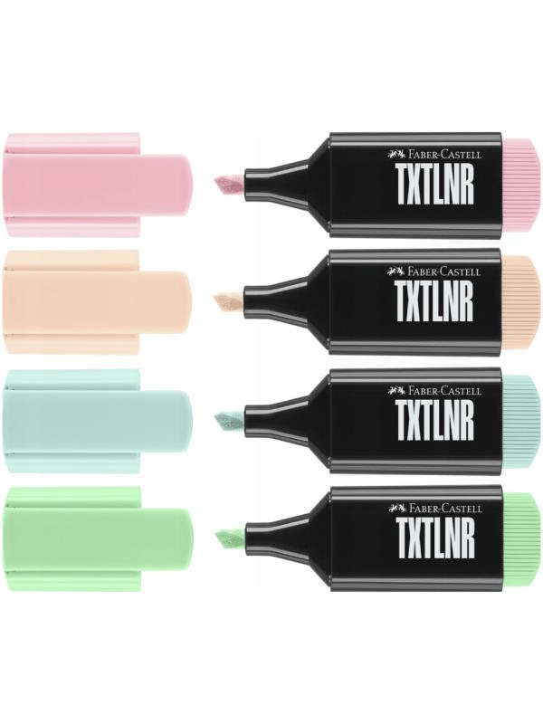 Faber Castell Fosforlu Kalem Mini Pastel 4'lü Set - 154214