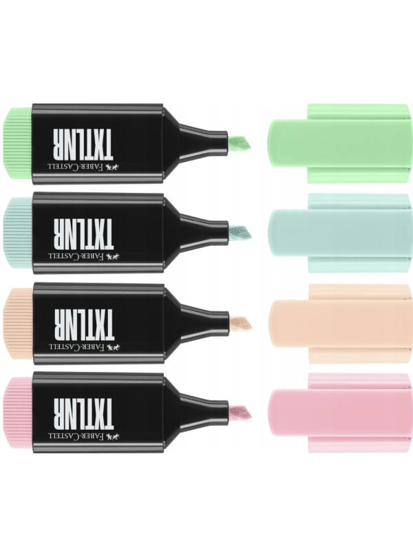 Faber Castell Fosforlu Kalem Mini Pastel 4'lü Set - 154214