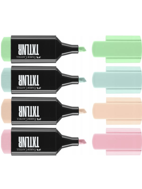 Faber Castell Fosforlu Kalem Mini Pastel 4'lü Set - 154214