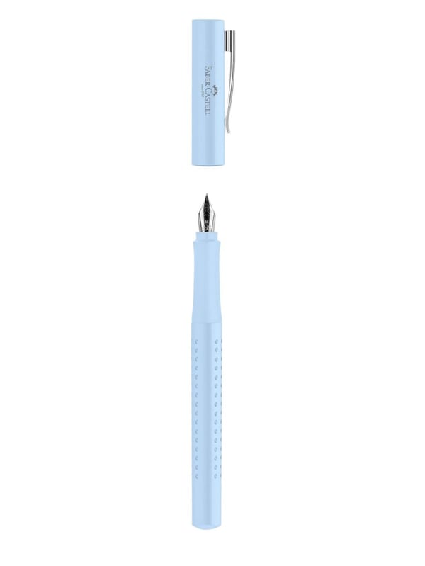 Faber Castell Grip 2010 Dolma Kalem M Uç Açık Mavi 