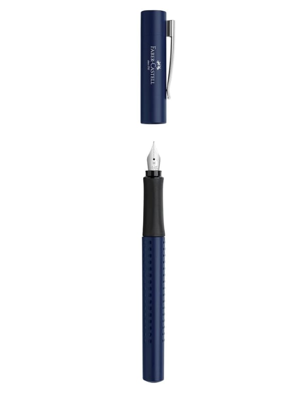 Faber Castell Grip 2011 Dolma Kalem M Uç Klasik Mavi 
