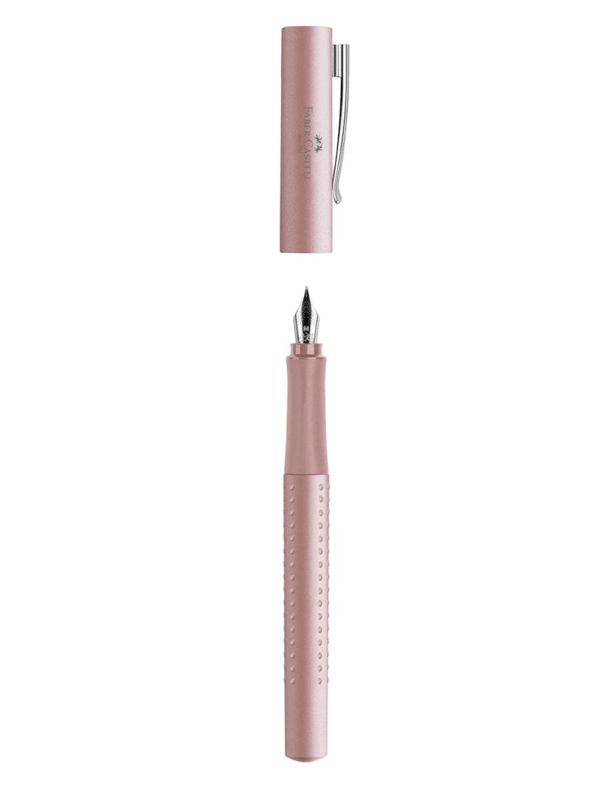Faber Castell Grip 2011 Dolma Kalem M Uç Açık Pembe