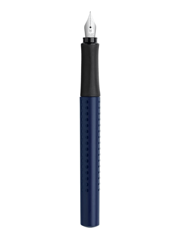 Faber Castell Grip 2011 Dolma Kalem M Uç Klasik Mavi 