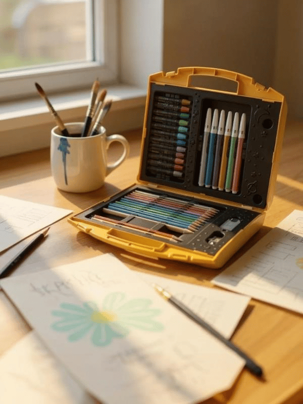 Faber Castell Metalik Boyama Çantası
