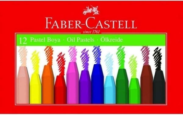 Faber Castell Pastel Boya, 12 Renk