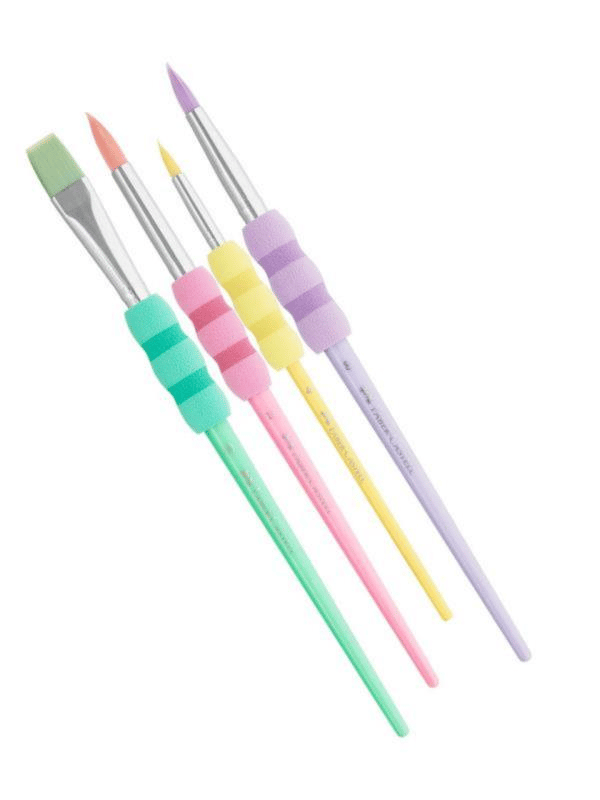 Faber Castell Soft Touch Fırça Pastel Ton 4 Çeşit