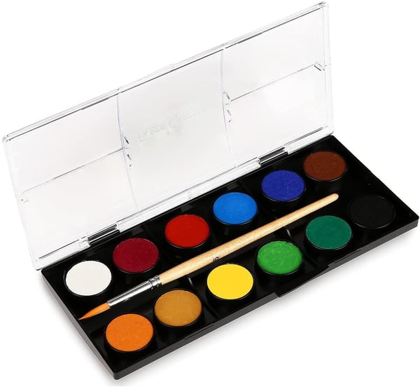 Faber Castell Suluboya Redline 12 Renk Küçük Boy 125011