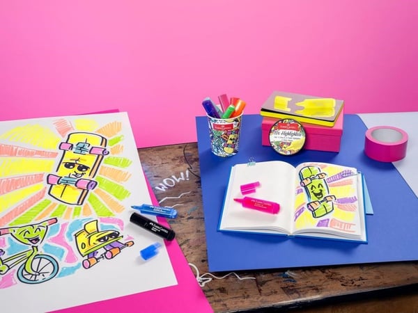 Faber Castell Textliner Neon Fosforlu Kalem Seti 10'lu