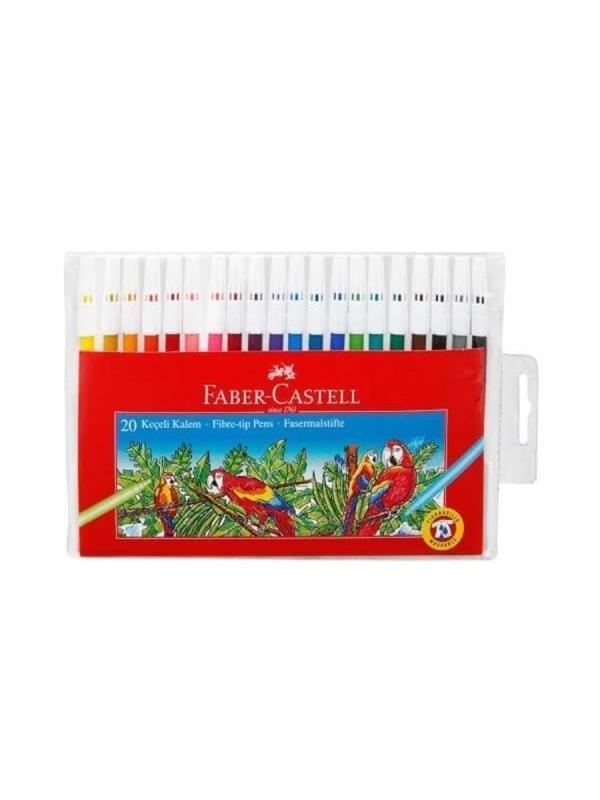 Faber Castell Yıkanabilir Keçeli Kalem (marker) 20