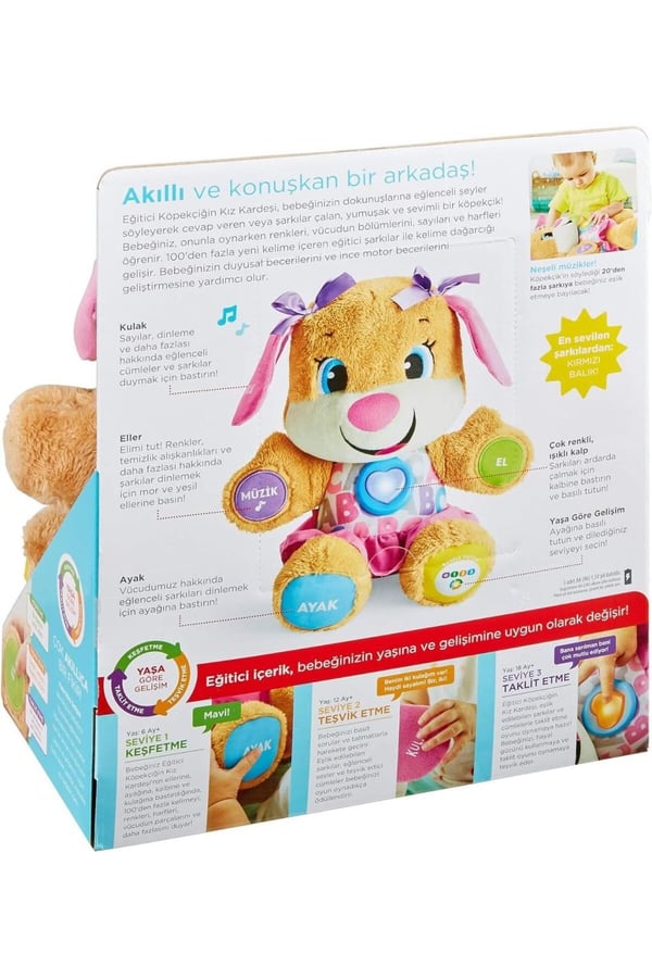Fisher Price Eğitici Köpekçiğin Kız Kardeşi Türkçe