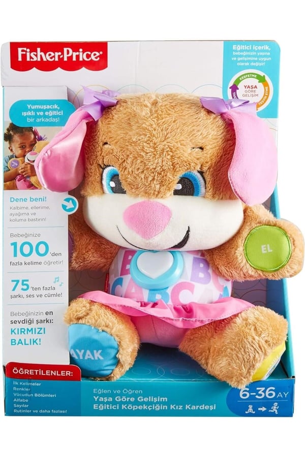 Fisher Price Eğitici Köpekçiğin Kız Kardeşi Türkçe