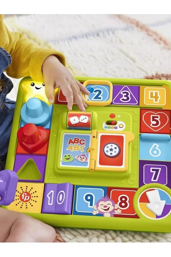 Fisher Price Eğitici Köpekçiğin Oyun İstasyonu | Türkçe, İngilizce Konuşan Eğitici Oyuncak