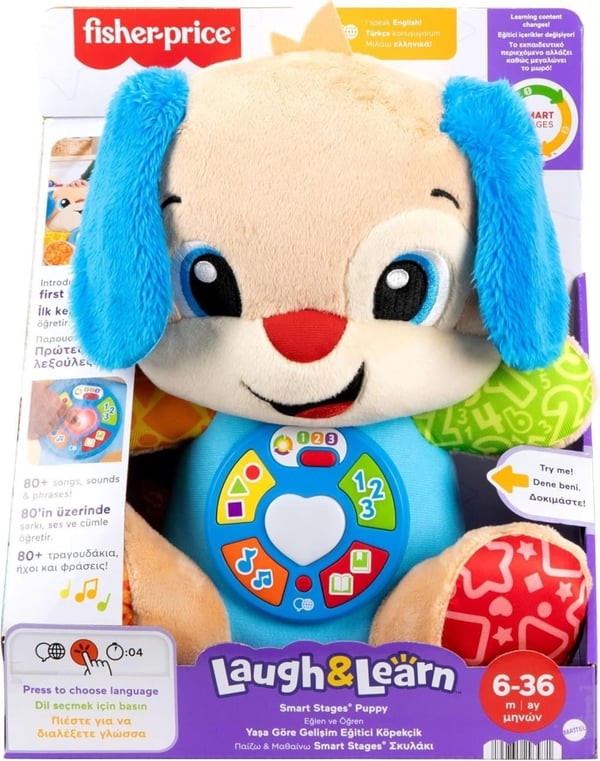 Fisher Price Eğlen ve Öğren Yaşa Göre Gelişim Köpekçik