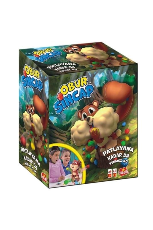 Goliath Obur Sincap Patlayan Fındık Oyunu 927817 (2-4 Oyuncu)