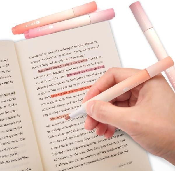 Gradual Pembe Soft Renkler 4lü Fosforlu Kalem Seti