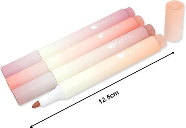 Gradual Pembe Soft Renkler 4lü Fosforlu Kalem Seti