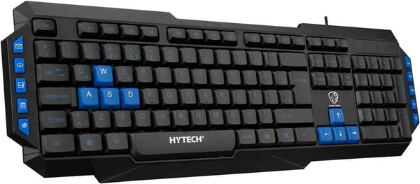 Hytech HYK-46 GAMY Siyah USB Mavi Tuşlu Q Gaming Oyuncu Klavyesi