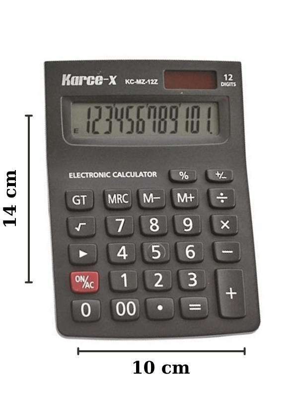 Karce 12 Haneli KC-MZ-12Z Hesap Makinesi
