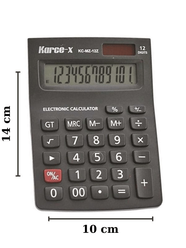 Karce 12 Haneli KC-MZ-12Z Hesap Makinesi