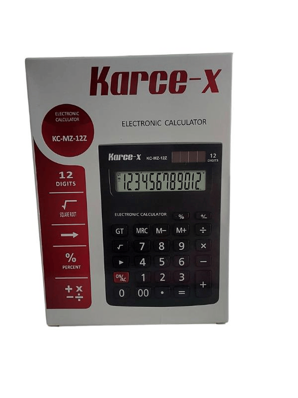 Karce 12 Haneli KC-MZ-12Z Hesap Makinesi