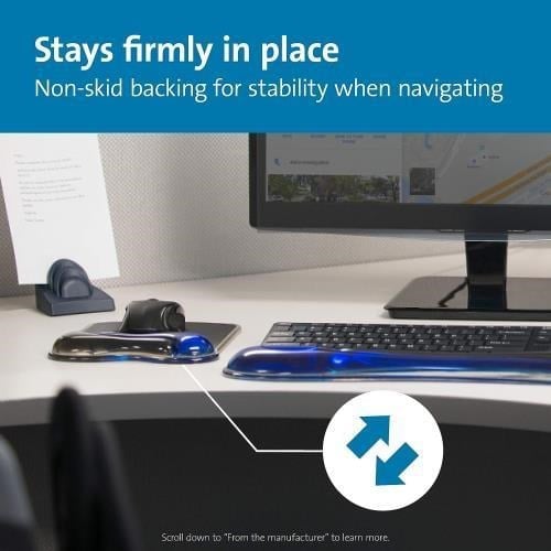 Kensington Entegre Bilek Destekli Duo Gel Mouse Pads - KOD:62401