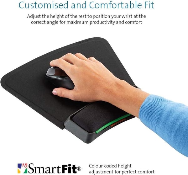 Kensington K55793EU SmartFit Yüksekliği Ayarlanabilir Fare Pedi