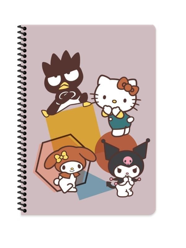 Keskin Color Hello Kitty and Friends A4 Spiralli Defter – 80 Yaprak - Friends
