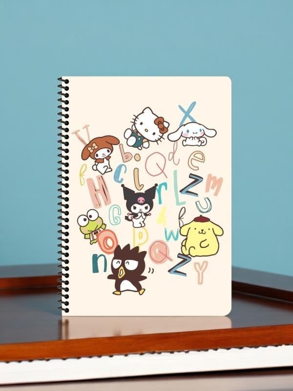 Keskin Color Kuromi and Hello Kity Friends A4 Spiralli Defter – 80 Yaprak