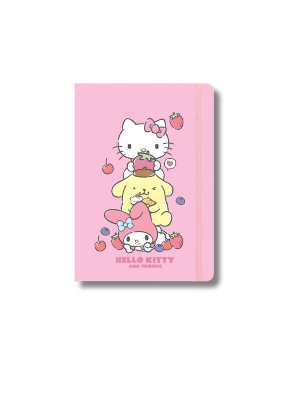 Keskin Color Lisanslı Hello Kitty And Friends 80 Yaprak A5 Defter - Pembe