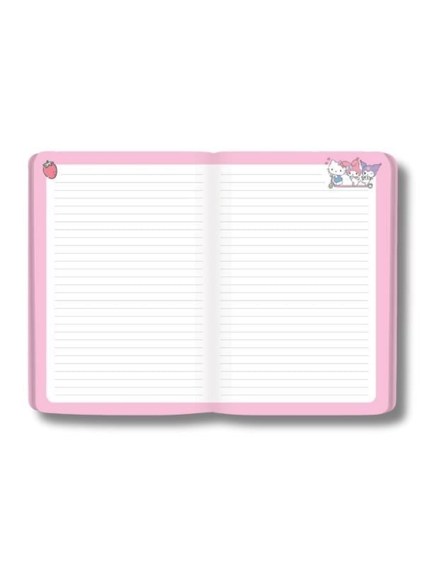 Keskin Color Lisanslı Hello Kitty And Friends 80 Yaprak A5 Defter - Pembe