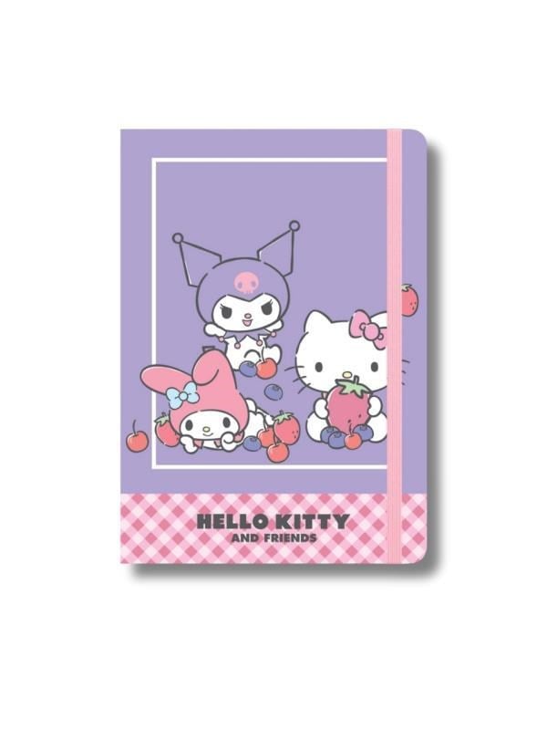 Keskin Color Lisanslı Kuromi Hello Kitty And Friends 80 Yaprak A5 Defter - Mor