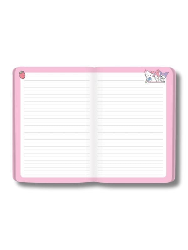 Keskin Color Lisanslı Kuromi Hello Kitty And Friends 80 Yaprak A5 Defter - Krem