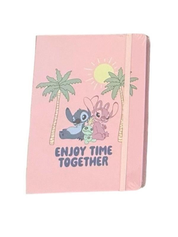 Keskin Color Lisanslı Stitch Enjoy Time Together 80 Yaprak A5 Defter