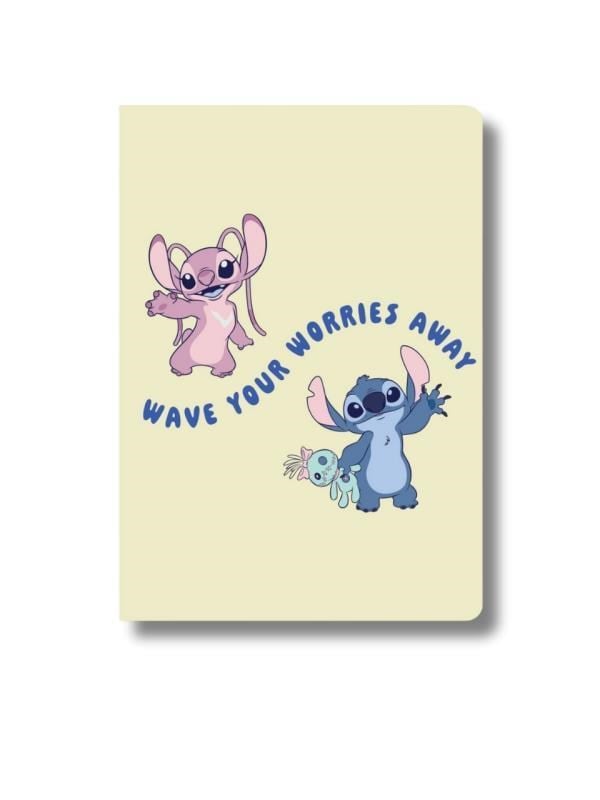 Keskin Color Lisanslı Stitch Wave your worries away 80 Yaprak A5 Defter