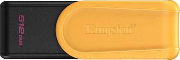Kingston DTXS/512GB 512GB Portable USB 3.2 Gen1 DataTraveler ExodiaS (Black/Yellow) Flash Bellek