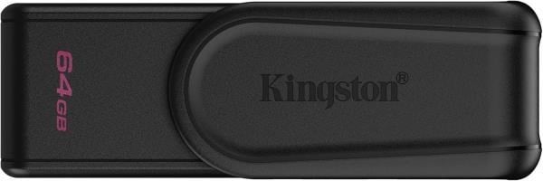 Kingston DTXS/64GB 64GB Portable USB 3.2 Gen1 DataTraveler ExodiaS (Black/Black) Flash Bellek