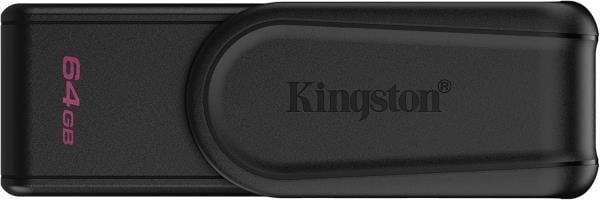 Kingston DTXS/64GB 64GB Portable USB 3.2 Gen1 DataTraveler ExodiaS (Black/Black) Flash Bellek