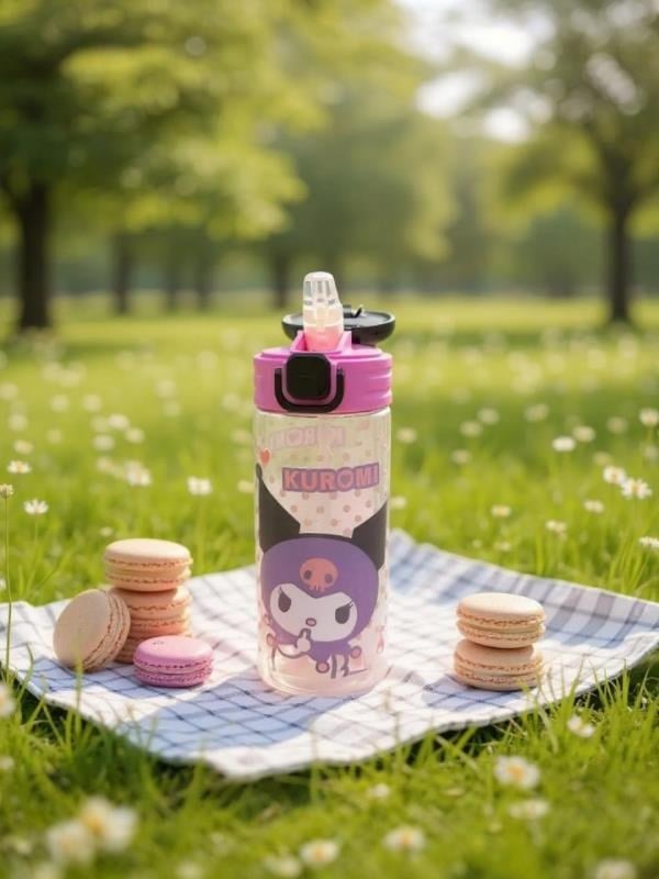 Kuromi 500 ml Plastik Matara 3413