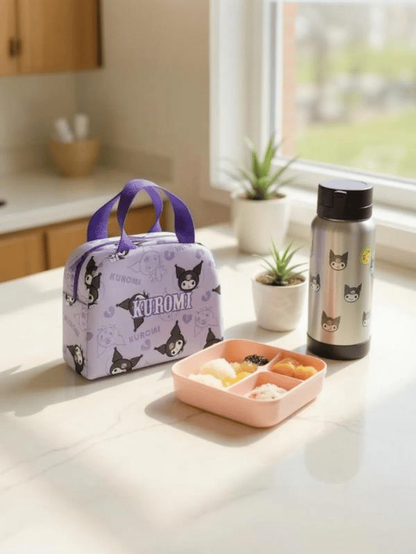 Kuromi Beslenme Çantası Termoslu TİMON - 3216