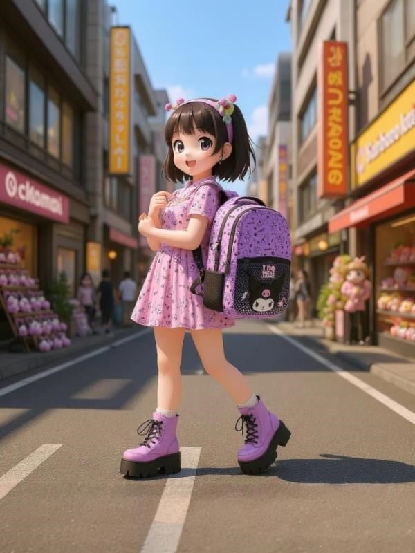 Kuromi DreamBag Okul Çantası 3164 