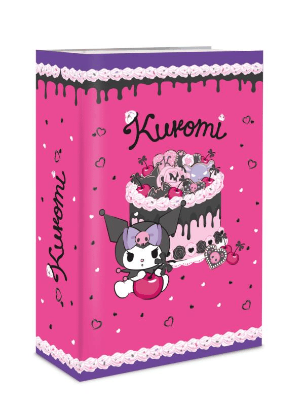 Kuromi Figürlü Çelik Kilitli Pembe Mor Para Kasası 