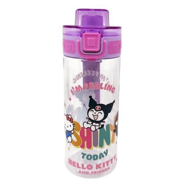 Kuromi Hello Kity ve Arkadaşları Plastik Matara 500 ML 3421